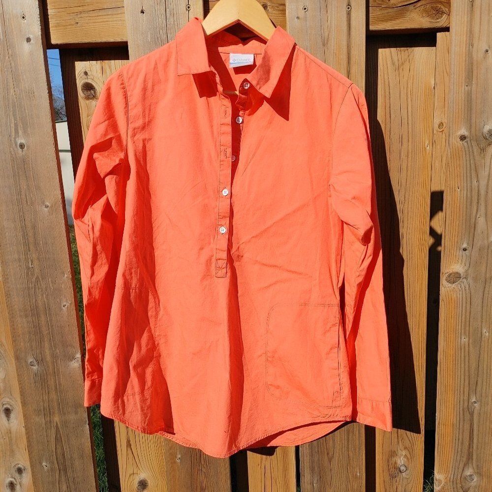 BEAUTIFUL Columbia Tunic PEACH Women's Small